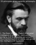 1: The Major Premise. There is a universal intelligence in all matter, continuously giving to it all its properties and actions, thus maintaining it in existence, and giving this intelligence its expression.